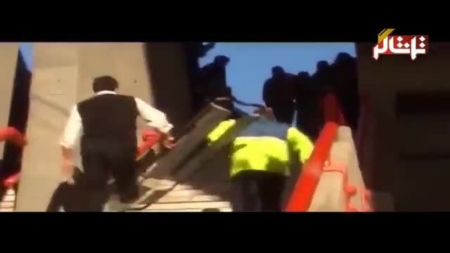 ‫تماشاگر //  آمبولانس تبلیغاتی عامل مرگ هوادار پرسپولیس (ویدیو)‬‎