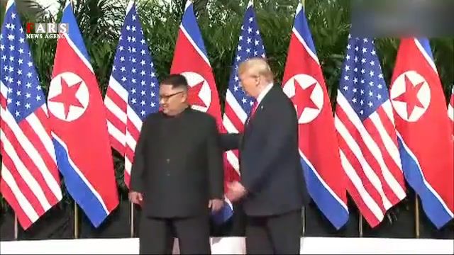 دیدار ترامپ با رهبر کره شمالی
