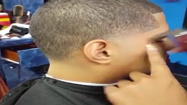 How to Fade haircut nape hairline wahl clipper خط انداختن مدل مو مردانه