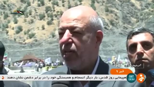 Iran made HydroElectric Dam, Sardasht county گشایش سد برق آبی سردشت ایران