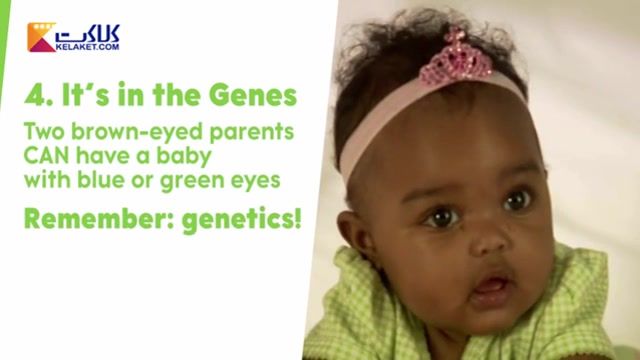 چه چیزی راجع به تغییر رنگ چشم کودک میدانید؟