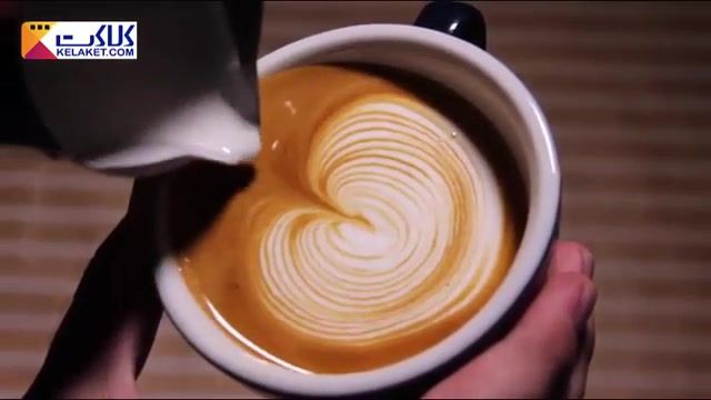 آموزش کاربردی تزیین قهوه لاته برای کافه داران