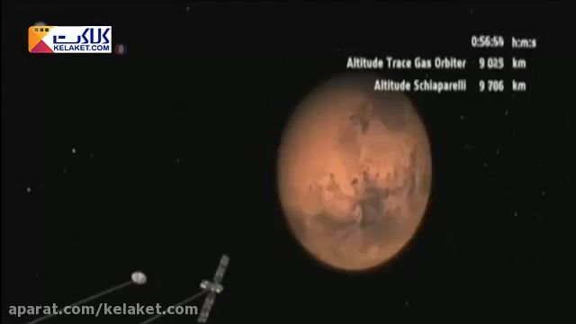 هنوز معلوم نیست شیاپارلی توانسته با موفقیت بر سطح مریخ فرود بیاید یا نه