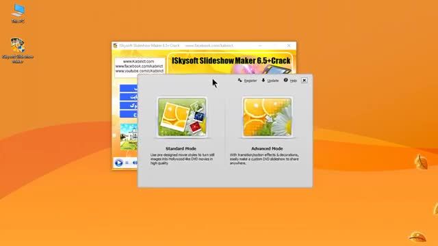 ‫نحوه آموزش رجیستری و استفاده دایمی ISkysoft Slideshow Maker 6.5‬‎