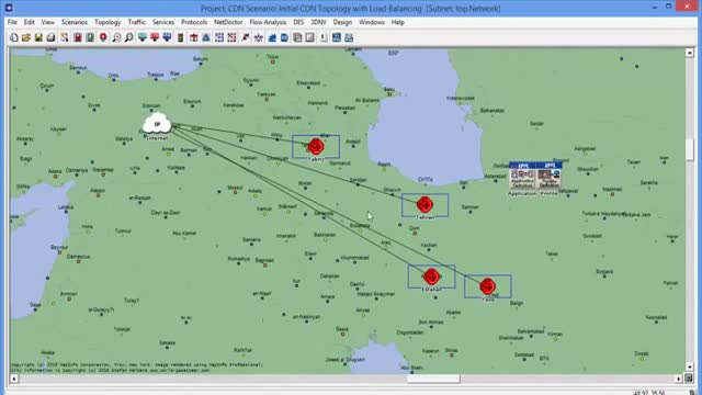 ‫فیلم پروژه شبیه سازی شبکه CDN با نرم افزار OPNET‬‎