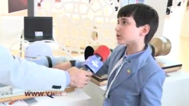 نابغه 10 ساله ایرانی میهمان ویژه نمایشگاه هوایی ماکس 2017 روسیه