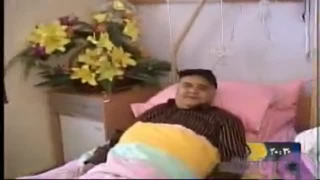 اکبر عبدی در بیمارستان