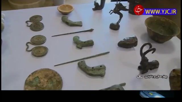 دستگیری قاچاقچیان عتیقه و تحویل آثار تاریخی به موزه
