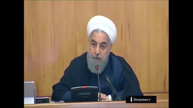 Iran president Rouhani: we respond to US sanctions   روحانی: به تحریم های امربکا پاسخ می دهیم