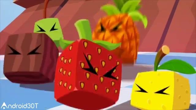 معرفی بازی پازلی مکعب های میوه ای – Juice Cubes