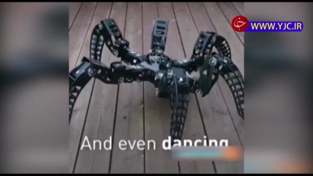 ساخت ربات با الگوبرداری از عنکبوت !