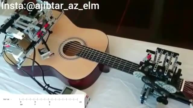 اسباب بازی های رباتیک ماژولار با قابلیت نواختن گیتار