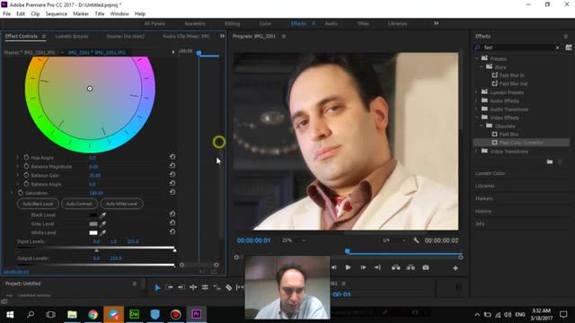 ‫74- روتوش به سبک سنتی در Adobe premiere - آموزش پریمیر سعید طوفانی‬‎