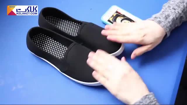 آموزش یک ترفند جالب برای نو کردن کفش های قدیمی و ساده با طرح های هنری