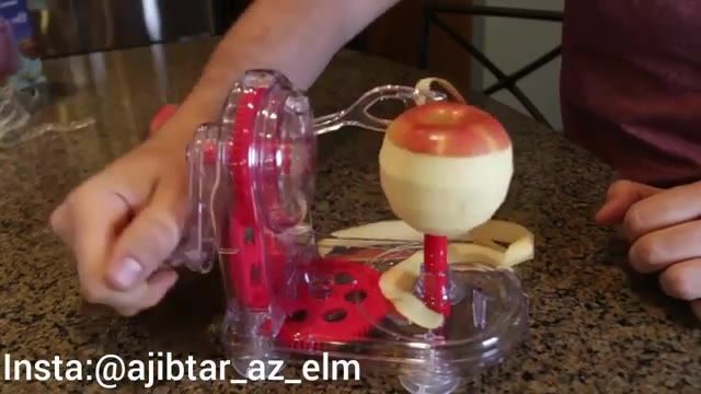 نوآوری در دستگاه پوست کن سیب