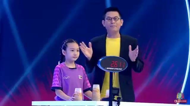 سریع ترین دختر 12 ساله تایلندی که sort خوب آموخته