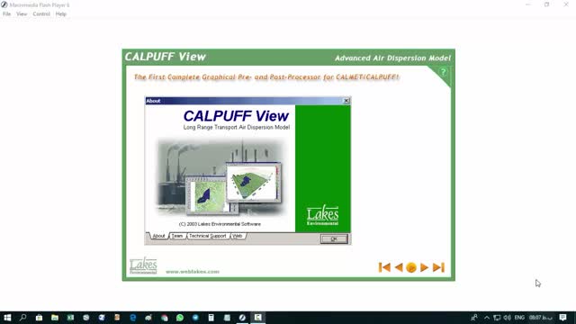 مدلسازی آلودگی هوا calpuff (دکتر مصطفی کلهر)