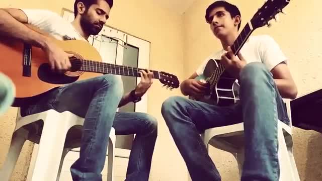 ‫اجرای گیتار سپهر سلطانی به همراه آرمان عبداللهی.mp4‬‎