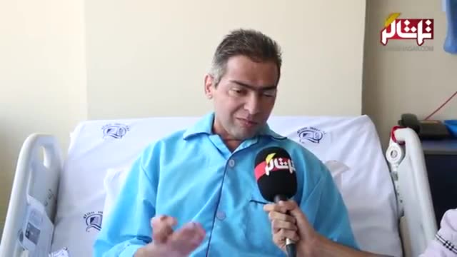 ‫تماشاگر //  فیلم آخرین مصاحبه بیت الله عباس‌پور در بیمارستان‬‎