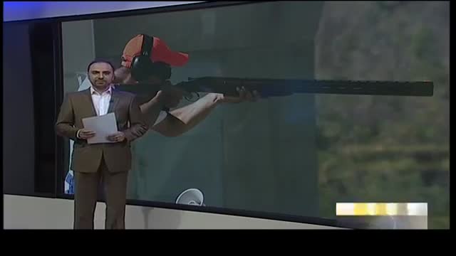 Iran National Skeet Shooting sport team exercises تمرین تیم شلیک به اهداف پروازی ایران