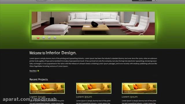 طراحی وب سایت دکوراسیون 09129315258 
