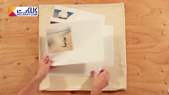 با استفاده از هنر دکوپاژ بالشتی با عکس های خانوادگی خود درست کنید