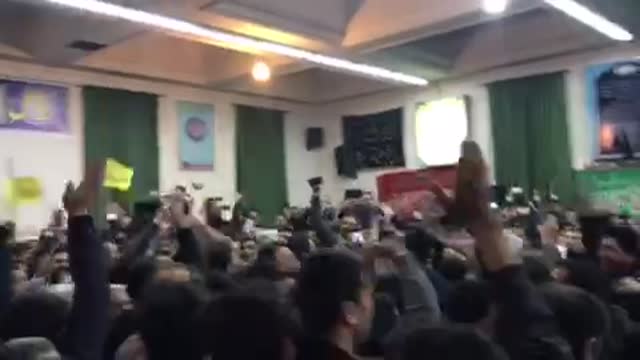 ازدحام شدید در مسجد حضرت علی بن موسی الرضا (ع) در استقبال از دکتر احمدی نژاد