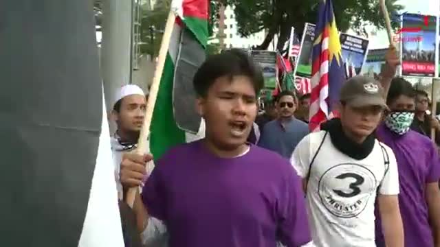 ‫برگزاری راهپیمایی روز قدس در مالزی 1396 /خبرنگار حسین بختیاریان‬‎