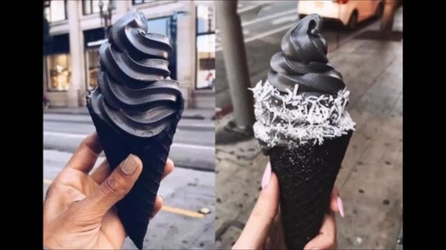 ‫هشدار به خانم ها؛ این بستنی های سیاه شما را بارور می کنند!‬‎