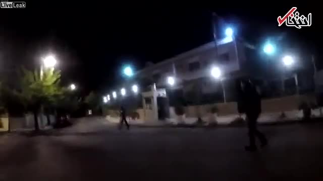 ویدیویی از حمله به سفارت ایران در یونان