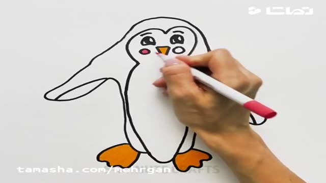 آموزش ترفندی جالب برای نقاشی کردن با طرح هایی از انگشتان دست 