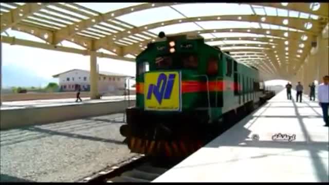 Iran Kermanshah train station and railway راه آهن و ایستگاه کرمانشاه
