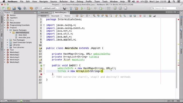 25- متود init برای اپلت ساده در جاوا Java