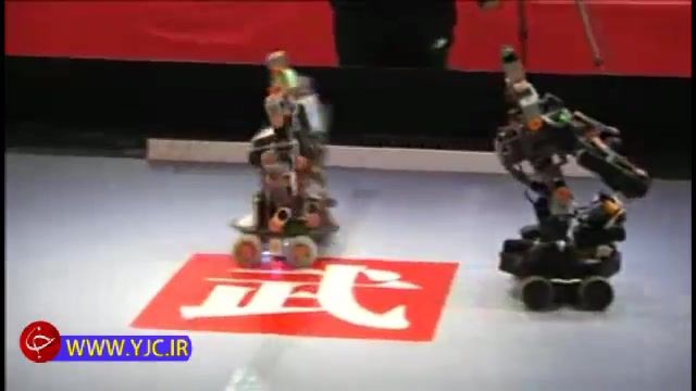مبارزه ربات‌های رزمی کار در کنفرانس بین‌المللی ربات ها