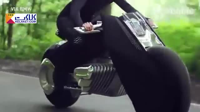 Motorrad  موتور سیکلت رویایی BMW با طراحی خاص و قابلیت خودترمیمی بدنه!!