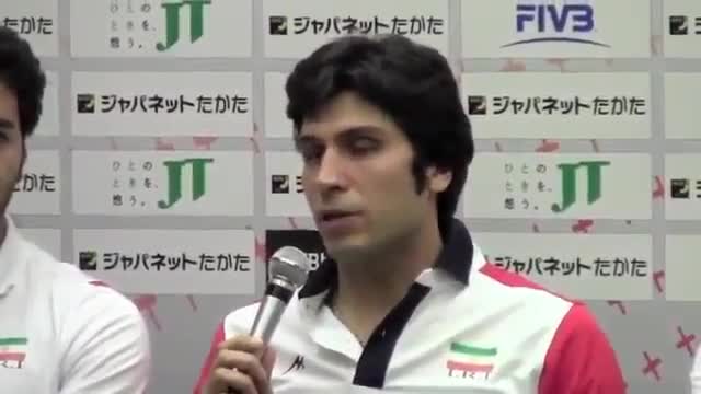 مصاحبه مطبوعتی نادی و ولاسکو پس از بازی ایران - ژاپن در جام جهانی 2011