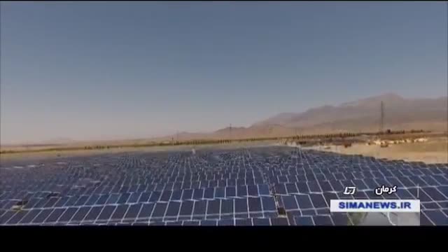 Iran made 20 MegaWatt Solar Energy farm, Mahah district ساخت کشتزار انرژی خورشیدی ماهان ایران
