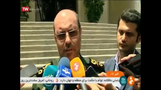 Iran DM Gen Dehqan respond to US DM Gen Mattis calling for regime change in Iran سردار دهقان