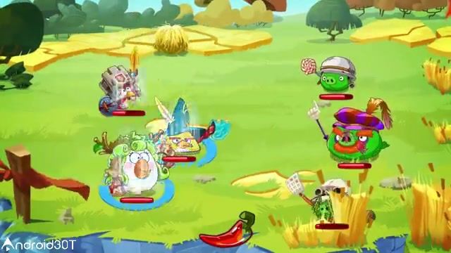 بازی معروف و محبوب نبرد پرندگان خشمگین انگری بردز اندروید Angry Birds Epic
