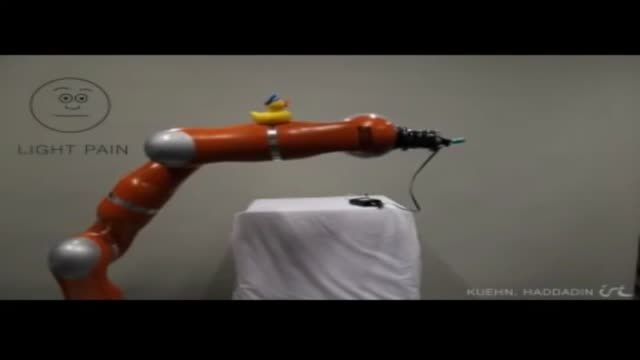 ساخت رباتی که درد را احساس می‌کند و به آن واکنش نشان می دهد