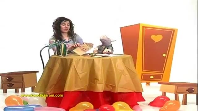 ‫کاردستی -الاغ Craft for kids in Farsi‬‎