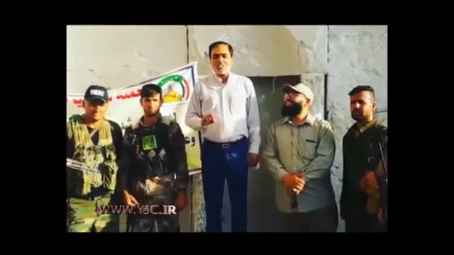 Iraq Mosul Abedini,Iran IRIB journalist in Nouri mosque حسن عابدینی مجری جای ابوبکر البغدادی
