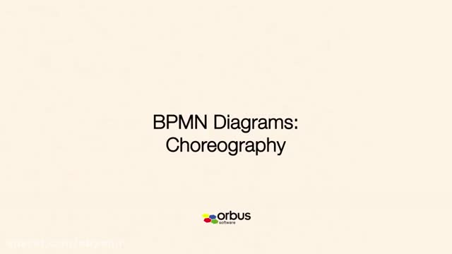 22- نمودار رقص آرایی (Choreography Diagram) در استاندارد BPMN2.0