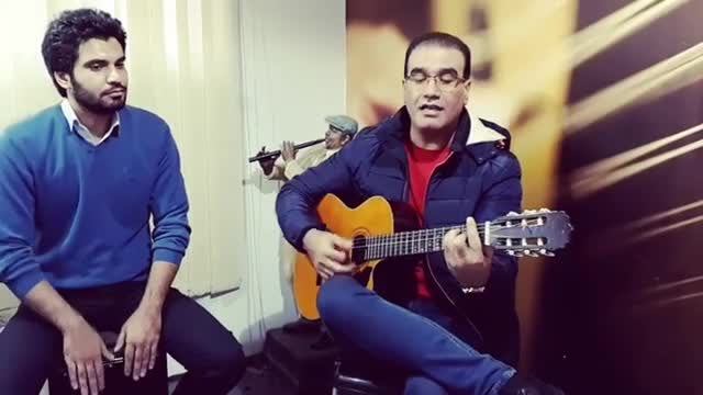 مجید کلامی واجرای گیتار