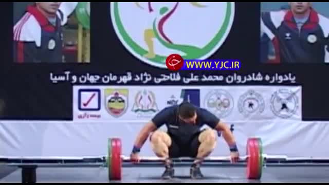 رقابت‌های هفته اول لیگ برتر وزنه برداری برگزار شد