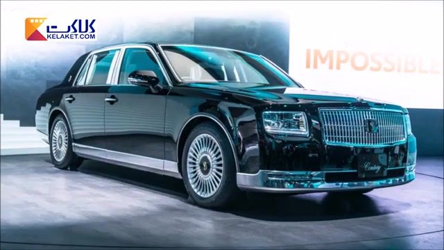 از نسل سوم خودرو تویوتا "toyota century" رونمایی شد!!!