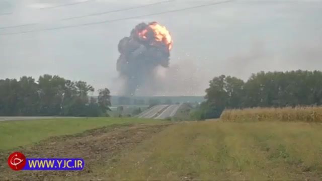 انفجار انبار مهمات ارتش اوکراین و احتمال عمدی بودن آن