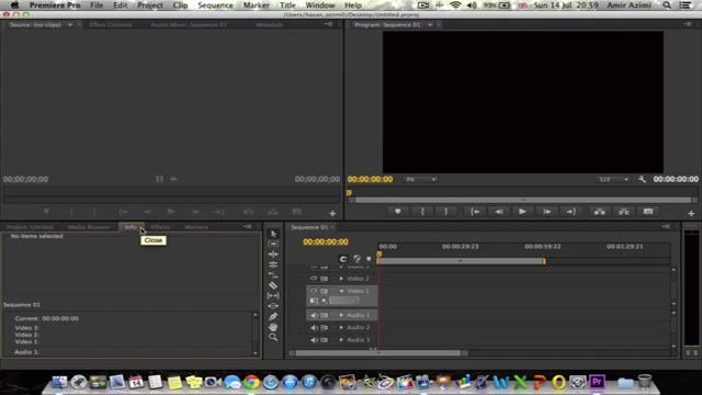 آموزش "Adobe Premiere Pro CS6" قسمت دوم