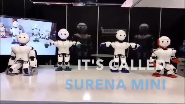 Iran University of Tehran Surena Mini, Humanoid Robot دانشگاه تهران ربات انسان نما سورنا کوچک
