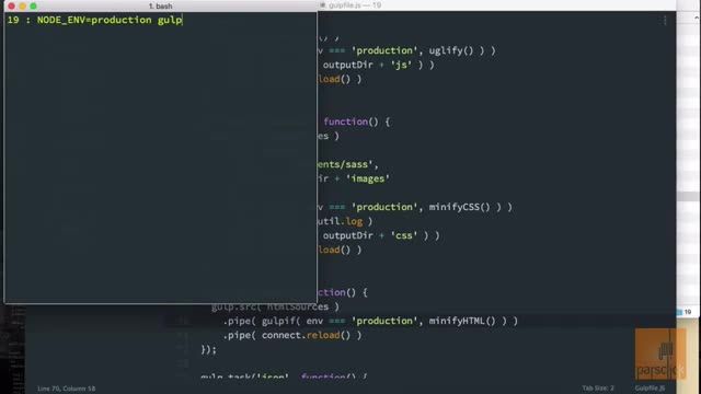 18 فشرده سازی HTML توسط گالپ
